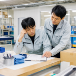 終業前に疲れが出やすい時間帯を共有し確認しやすい形へ整える職場改善の場面